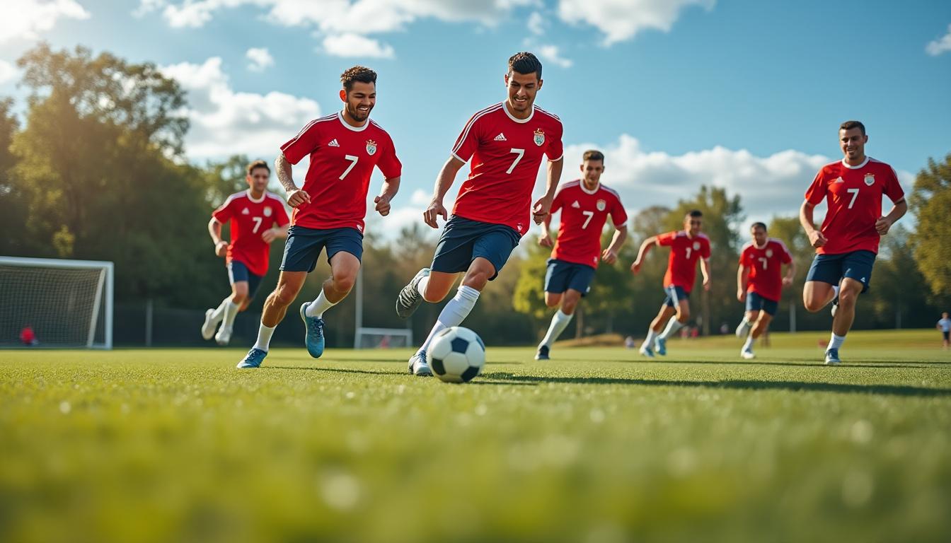 découvrez les meilleures occasions pour revêtir le maillot de foot ronaldo chez decathlon. que ce soit pour un match, un entraînement ou simplement pour afficher votre passion, trouvez le moment idéal et le maillot parfait pour encourager votre équipe avec style.