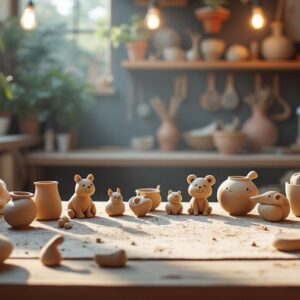 découvrez des idées de bricolage amusantes avec de la pâte à modeler durcissante à l’air ! laissez libre cours à votre créativité et réalisez des projets uniques et ludiques pour petits et grands. parfait pour des activités manuelles en famille ou entre amis, cette pâte à modeler offre des possibilités infinies. plongez dans l'univers du diy dès maintenant !