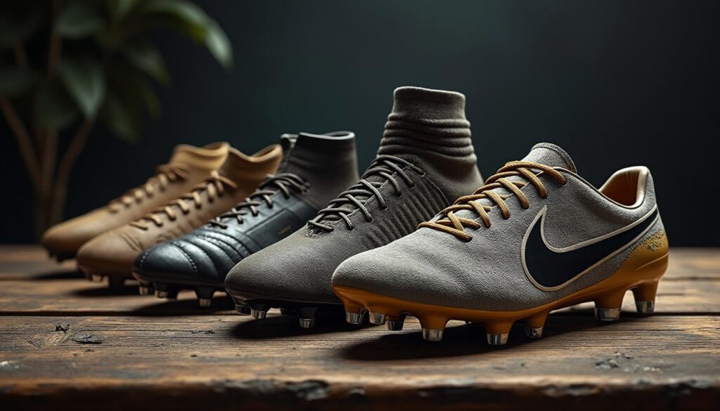 Voyage dans l’histoire des crampons de foot : modèles emblématiques marquants Voyage dans l’histoire des crampons de foot : modèles emblématiques marquants