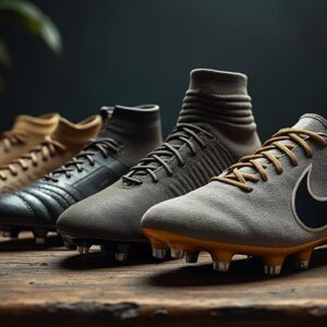 découvrez l'évolution des crampons de football à travers les modèles emblématiques qui ont marqué l'histoire du sport. plongez dans un voyage fascinant au cœur des innovations et des légendes du football.