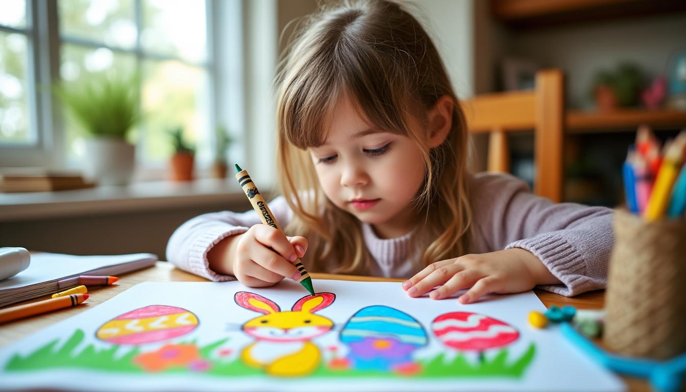 téléchargez et imprimez gratuitement des coloriages de pâques en pdf pour divertir petits et grands. partagez un moment créatif en famille autour de dessins festifs à colorier.