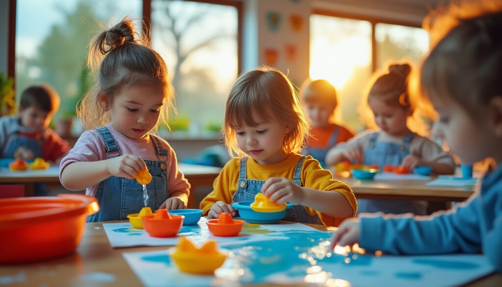 Intégrer des activités sur le thème de l’eau en maternelle dans votre programme éducatif