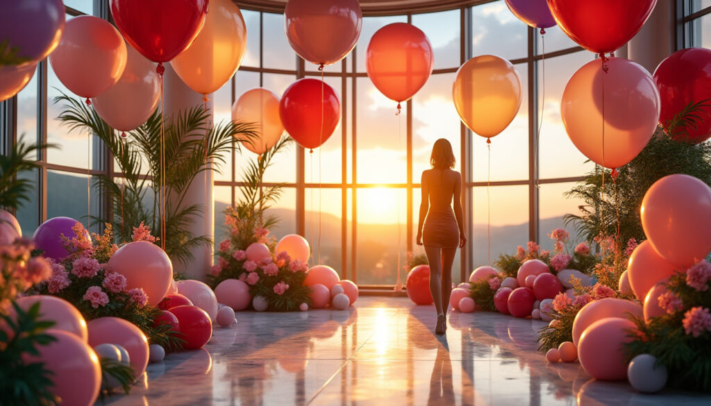 Les tendances actuelles en matière de décoration ballon coloré