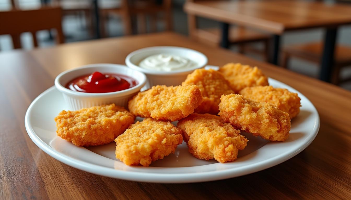 envie de savourer des nuggets chez mcdo ? découvrez le prix actuel de la boîte de 20 nuggets et voyez si l'offre vaut le détour ! infos, astuces et bons plans dans notre article.