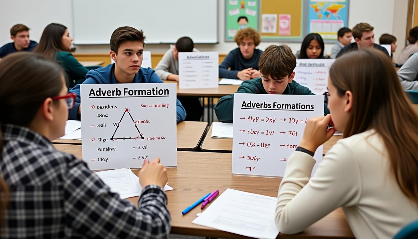 explorez notre tableau des adverbes pour enrichir votre grammaire française et apprendre à mieux construire vos phrases grâce à des exemples clairs et complets.