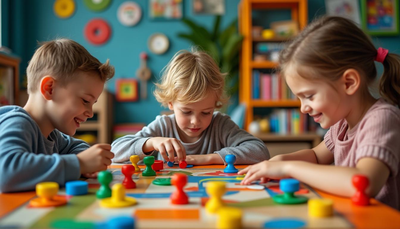 découvrez des idées de jeux amusants et créatifs à organiser autour d'une table colorée pour enfants. parfait pour stimuler leur imagination et garantir des moments ludiques en groupe !
