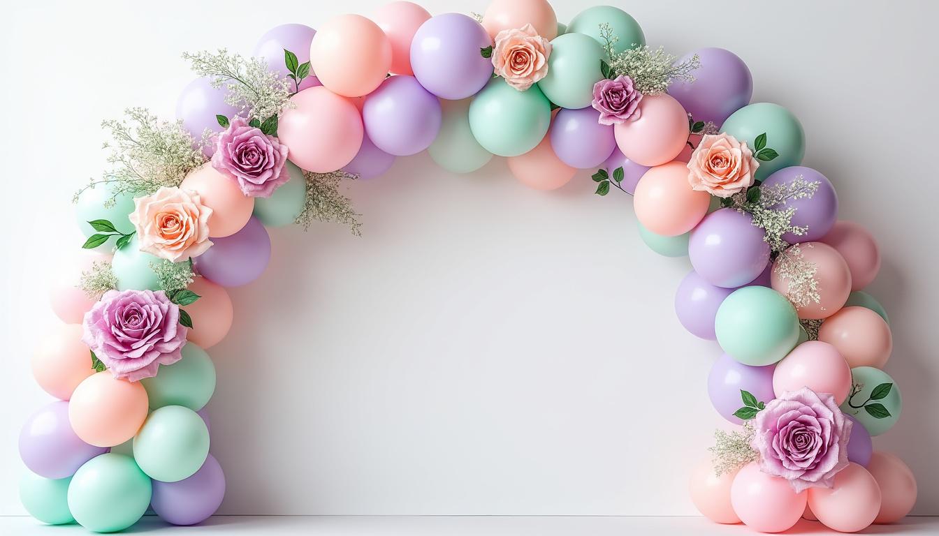 surprenez vos invités avec une superbe arche de ballons pastel, parfaite pour sublimer vos événements et créer une ambiance festive inoubliable. découvrez nos conseils pour une décoration élégante et originale.
