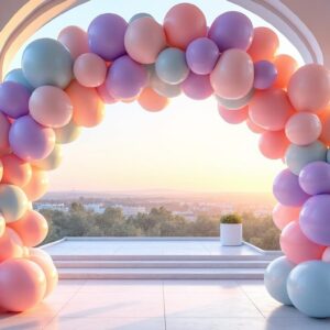 impressionnez vos invités avec une magnifique arche de ballons pastel. découvrez astuces et conseils pour créer une décoration élégante et tendance qui sublimera votre événement !