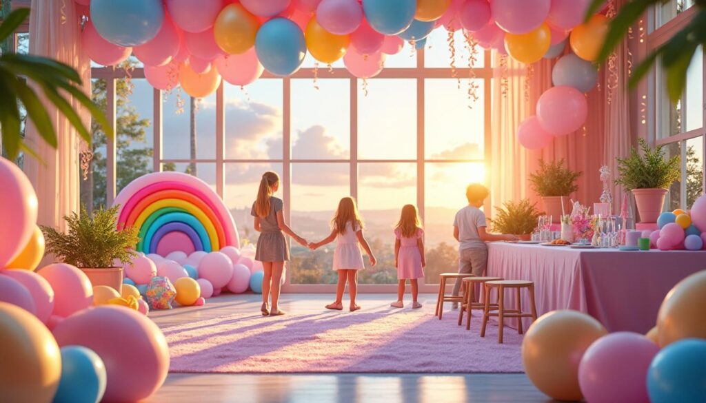 Les meilleures idées de décorations pour une fête pour enfants thème arc-en-ciel pastel Les meilleures idées de décorations pour une fête pour enfants thème arc-en-ciel pastel
