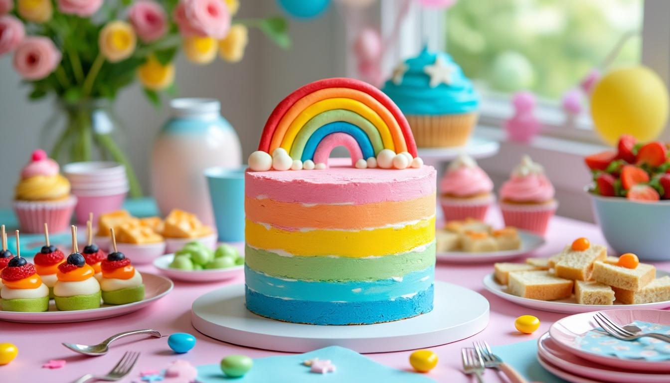 découvrez les meilleures idées de décorations pastel arc-en-ciel pour une fête d'enfants inoubliable, alliant douceur et couleurs vives pour un décor magique et joyeux.