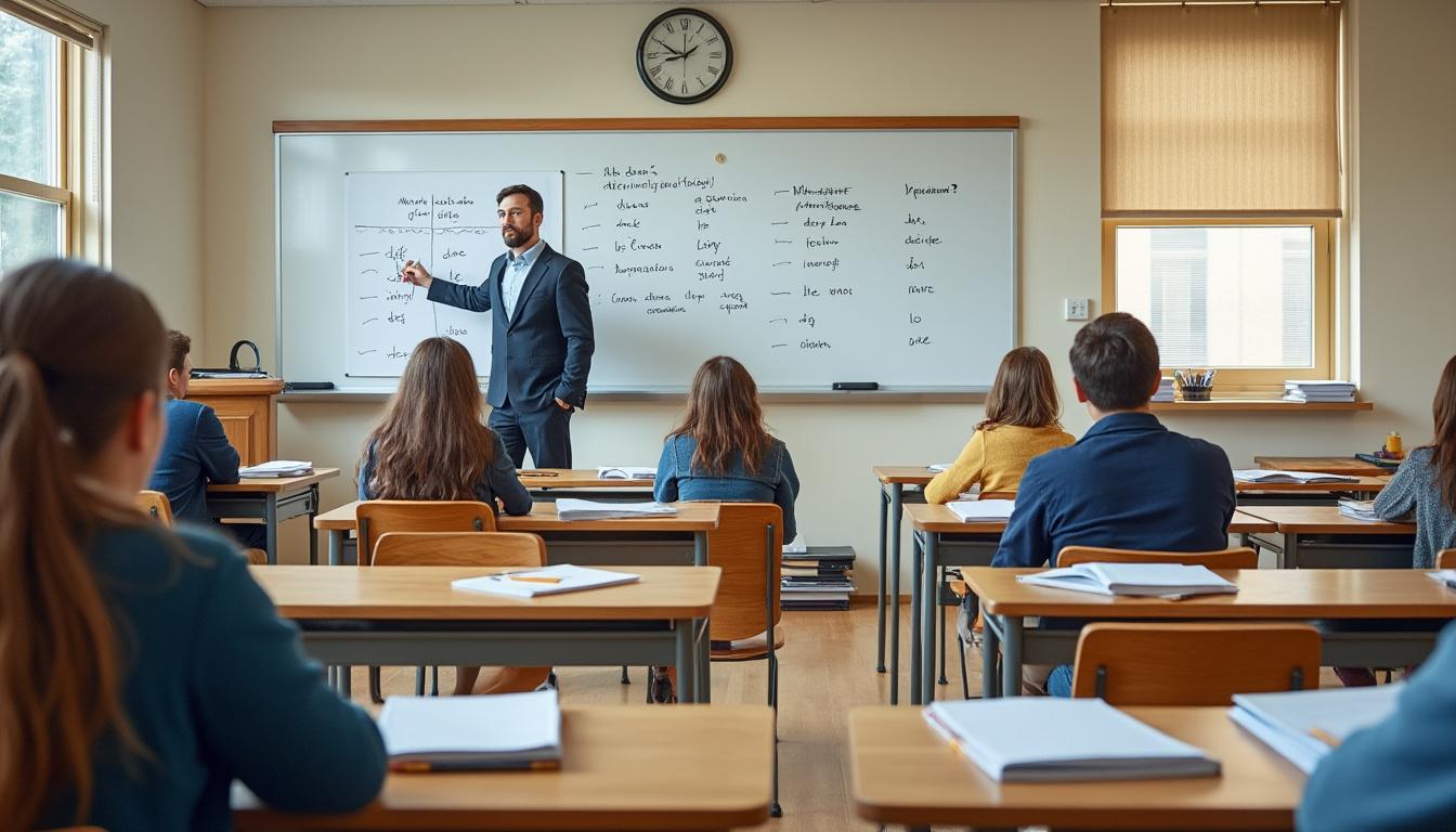 découvrez un tableau des déterminants complet, l'outil indispensable pour maîtriser les bases du français et améliorer votre apprentissage de la langue.