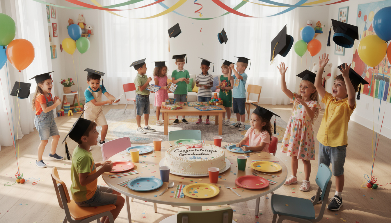 découvrez des idées de fêtes originales pour célébrer le diplôme de votre meilleur copain avec les enfants, pour un moment joyeux et inoubliable.