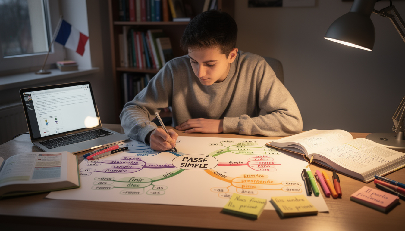 découvrez comment une carte mentale interactive peut révolutionner vos études du passé simple en rendant l'apprentissage plus clair et dynamique.