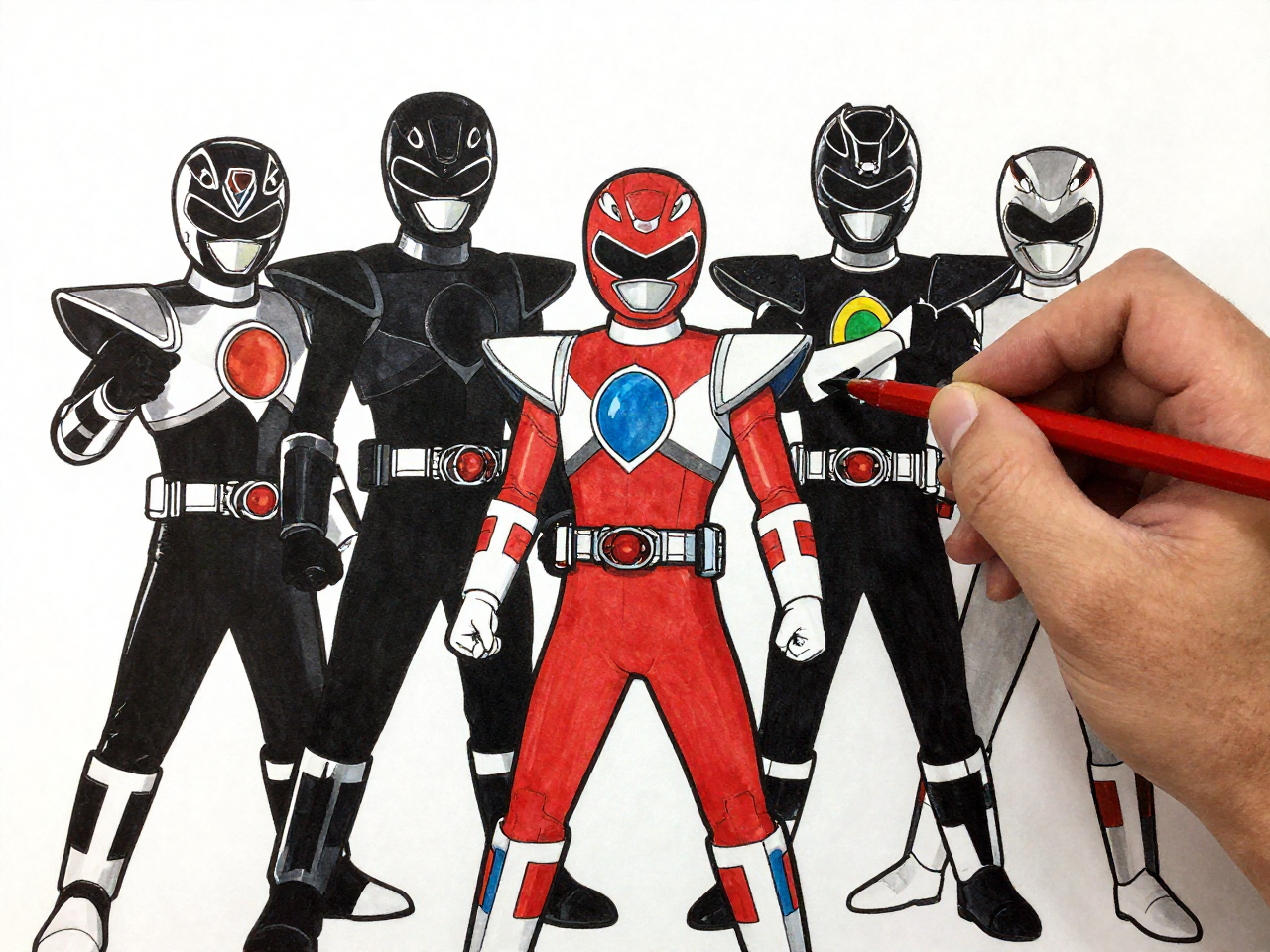 techniques de coloriage