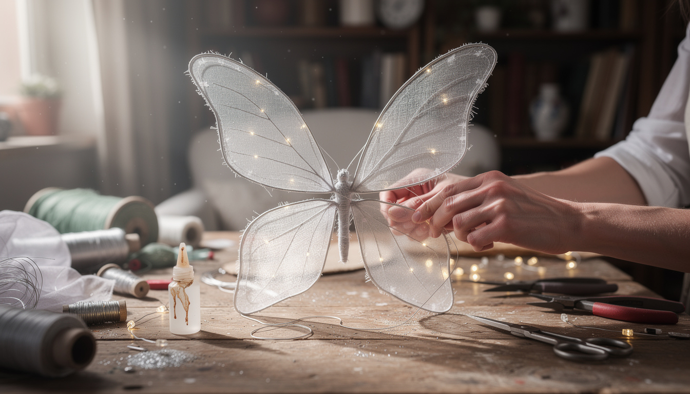 découvrez comment créer facilement des ailes de fée lumineuses chez vous grâce à notre guide simple et créatif, idéal pour des costumes féériques et originaux.