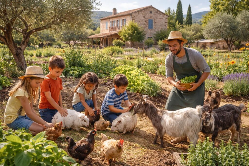 Éveillez vos sens : les richesses d’une ferme pédagogique à Salon de Provence Éveillez vos sens : les richesses d’une ferme pédagogique à Salon de Provence