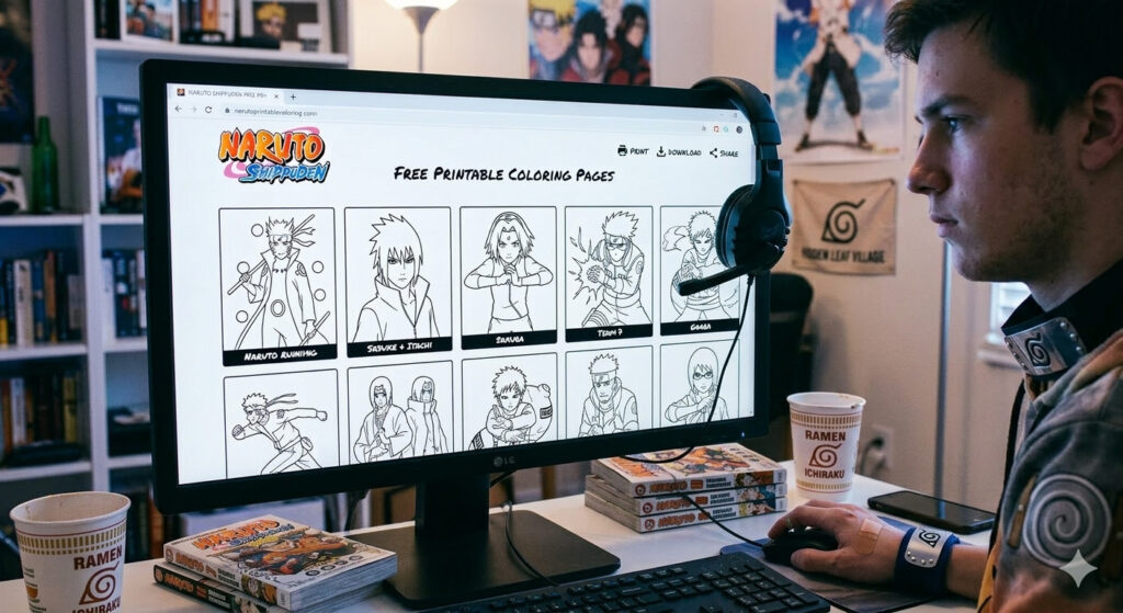 Des dessins à imprimer de Naruto shippuden : des heures de plaisir pour les enfants Des dessins à imprimer de Naruto shippuden : des heures de plaisir pour les enfants