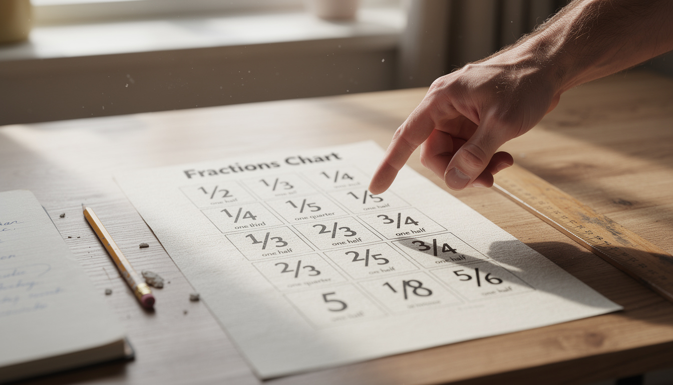 apprenez comment un tableau de fractions facilite et accélère vos calculs mathématiques pour une meilleure compréhension et précision.