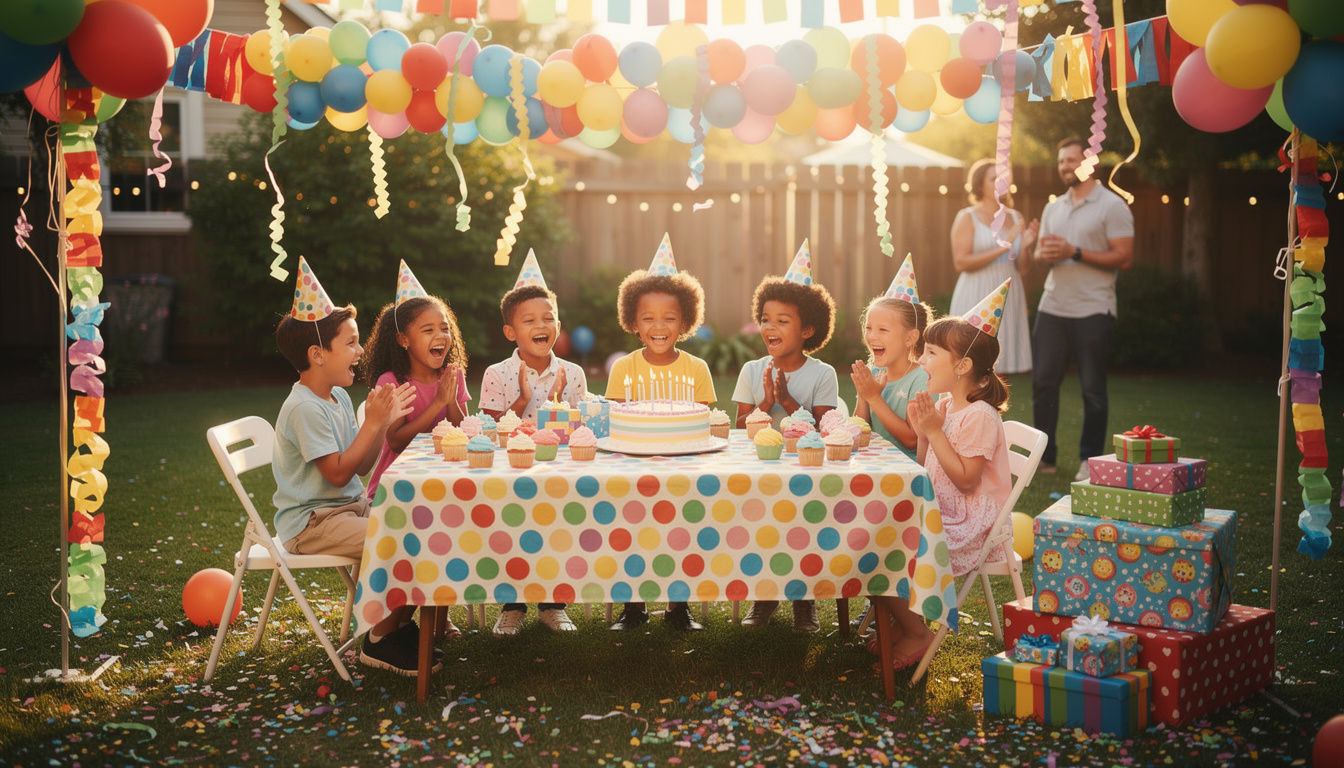 découvrez nos conseils incontournables pour organiser une fête pour enfants réussie et faire de votre événement un moment inoubliable de joie et de succès.