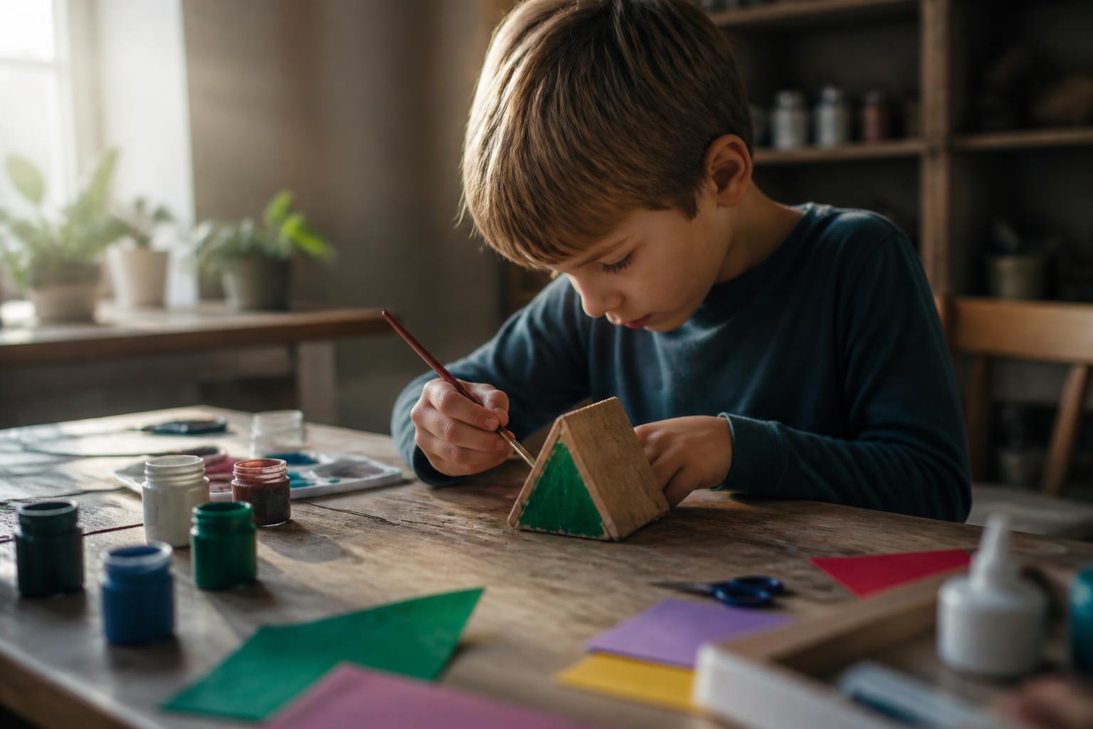 découvrez des idées de bricolage simples et ludiques pour enfants, conçues pour stimuler leur créativité et développer leur imagination.