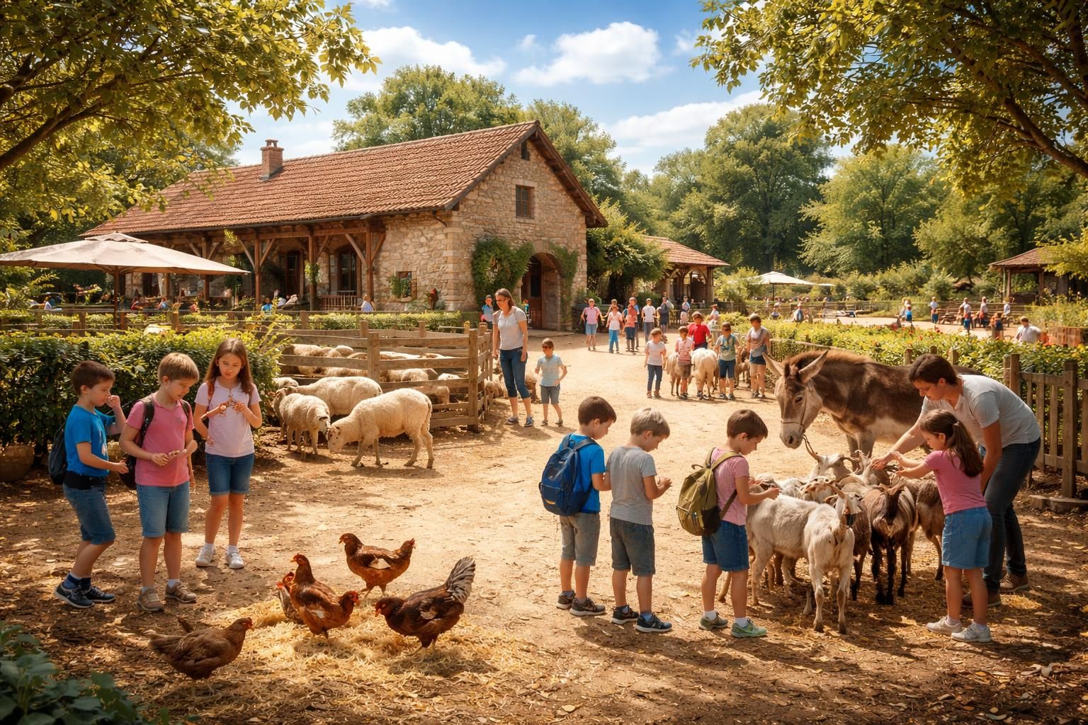 découvrez une ferme pédagogique à périgueux, un lieu d'apprentissage idéal pour les scolaires où les enfants explorent la nature, les animaux et les pratiques agricoles tout en s'amusant.