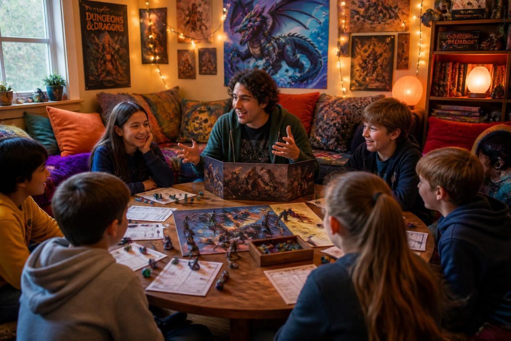 découvrez comment organiser une session de jeu de rôle inoubliable pour enfants, avec des conseils pratiques pour captiver leur imagination et garantir des aventures mémorables.